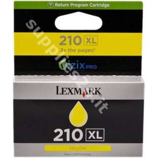 ORIGINAL Lexmark Cartuccia d'inchiostro giallo 14L0177E 210 XL ~1600 PAGINE cartuccia di ritorno, alta capacit� in vendita su...