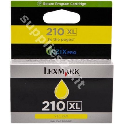 ORIGINAL Lexmark Cartuccia d'inchiostro giallo 14L0177E 210 XL ~1600 PAGINE cartuccia di ritorno, alta capacit� in vendita su...