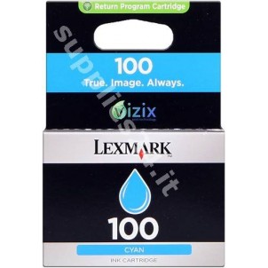 ORIGINAL Lexmark Cartuccia d'inchiostro ciano 14N0900E 100 ~200 PAGINE cartuccia di ritorno in vendita su tonersshop.it