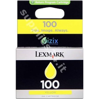 ORIGINAL Lexmark Cartuccia d'inchiostro giallo 14N0902E 100 ~200 PAGINE cartuccia di ritorno in vendita su tonersshop.it