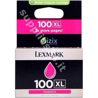 ORIGINAL Lexmark Cartuccia d'inchiostro magenta 14N1070E 100 XL ~600 PAGINE in vendita su tonersshop.it