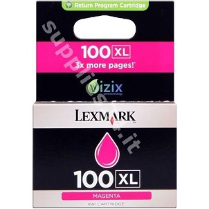 ORIGINAL Lexmark Cartuccia d'inchiostro magenta 14N1070E 100 XL ~600 PAGINE in vendita su tonersshop.it