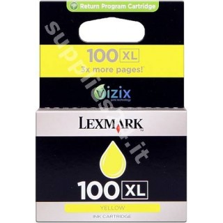 ORIGINAL Lexmark Cartuccia d'inchiostro giallo 14N1071E 100 XL ~600 PAGINE in vendita su tonersshop.it