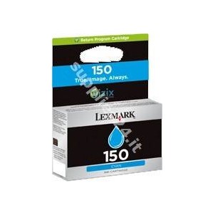 ORIGINAL Lexmark Cartuccia d'inchiostro ciano 14N1608E 150 ~200 PAGINE cartuccia di ritorno in vendita su tonersshop.it