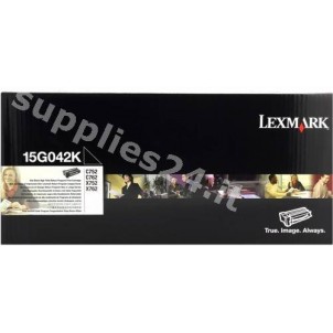 ORIGINAL Lexmark toner nero 15G042K ~15000 PAGINE in vendita su tonersshop.it