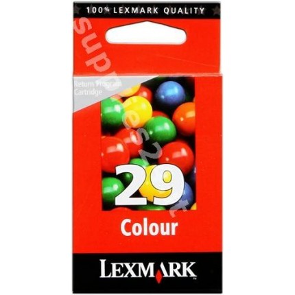 ORIGINAL Lexmark Cartuccia d'inchiostro colore 18C1429E 29 ~150 PAGINE in vendita su tonersshop.it