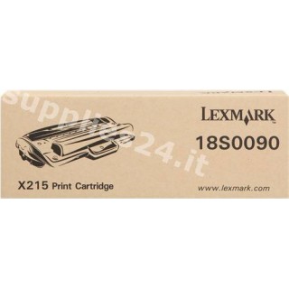 ORIGINAL Lexmark toner nero 18S0090 ~3200 PAGINE in vendita su tonersshop.it