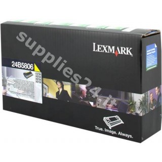 ORIGINAL Lexmark toner giallo 24B5806 ~10000 PAGINE in vendita su tonersshop.it