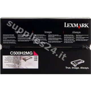 ORIGINAL Lexmark toner magenta C500H2MG ~3000 PAGINE in vendita su tonersshop.it