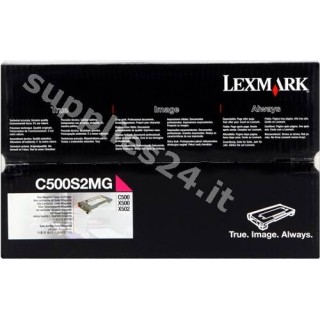 ORIGINAL Lexmark toner magenta C500S2MG ~1500 PAGINE in vendita su tonersshop.it