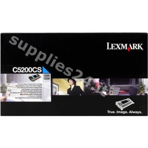 ORIGINAL Lexmark toner ciano C5200CS ~1500 PAGINE Restituzione- Cartuccia di toner in vendita su tonersshop.it