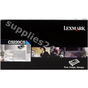 ORIGINAL Lexmark toner ciano C5220CS ~3000 PAGINE Restituzione- Cartuccia di toner in vendita su tonersshop.it