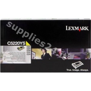 ORIGINAL Lexmark toner giallo C5220YS ~3000 PAGINE Restituzione- Cartuccia di toner in vendita su tonersshop.it