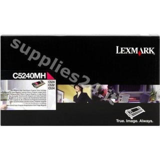 ORIGINAL Lexmark toner magenta C5240MH ~5000 PAGINE Restituzione- Cartuccia di toner in vendita su tonersshop.it