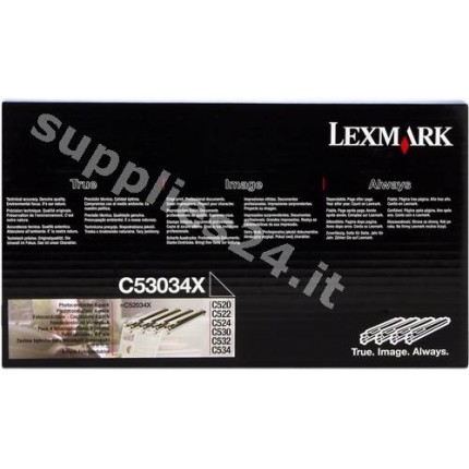 ORIGINAL Lexmark Tamburo C53034X a 4 pezzi in vendita su tonersshop.it