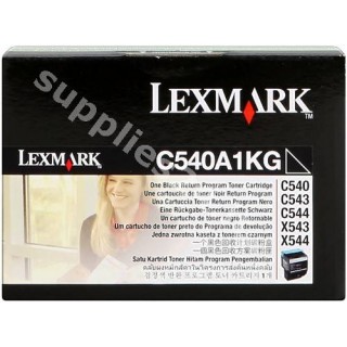 ORIGINAL Lexmark toner nero C540A1KG ~1000 PAGINE Restituzione- Cartuccia di toner in vendita su tonersshop.it