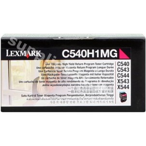 ORIGINAL Lexmark toner magenta C540H1MG ~2000 PAGINE Restituzione- Cartuccia di toner in vendita su tonersshop.it