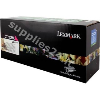 ORIGINAL Lexmark toner magenta C7720MX ~15000 PAGINE cartuccia di stampa riutilizzabile in vendita su tonersshop.it