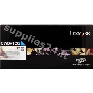 ORIGINAL Lexmark toner ciano C780H1CG ~10000 PAGINE in vendita su tonersshop.it