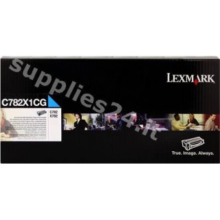 ORIGINAL Lexmark toner ciano C782X1CG ~15000 PAGINE in vendita su tonersshop.it