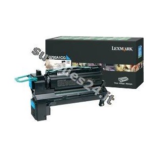 ORIGINAL Lexmark toner ciano C792A1CG C792 ~6000 PAGINE cartuccia di stampa riutilizzabile in vendita su tonersshop.it