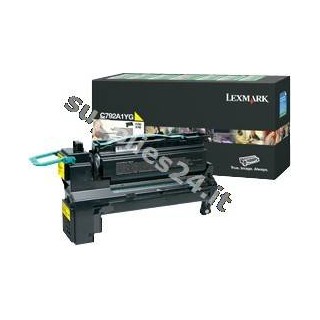 ORIGINAL Lexmark toner giallo C792A1YG C792 ~6000 PAGINE cartuccia di stampa riutilizzabile in vendita su tonersshop.it