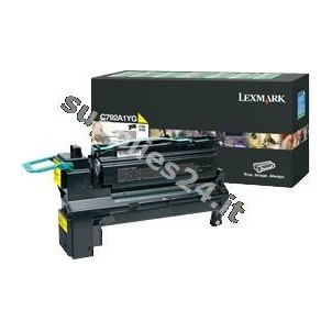 ORIGINAL Lexmark toner giallo C792A1YG C792 ~6000 PAGINE cartuccia di stampa riutilizzabile in vendita su tonersshop.it