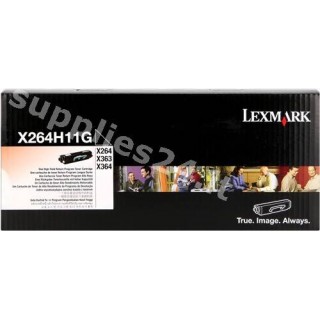 ORIGINAL Lexmark toner nero X264H11G ~9000 PAGINE in vendita su tonersshop.it