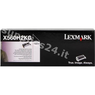 ORIGINAL Lexmark toner nero X560H2KG ~10000 PAGINE in vendita su tonersshop.it