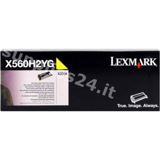 ORIGINAL Lexmark toner giallo X560H2YG ~10000 PAGINE in vendita su tonersshop.it