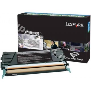 ORIGINAL Lexmark toner nero X746H1KG X746 ~12000 PAGINE cartuccia di stampa riutilizzabile in vendita su tonersshop.it