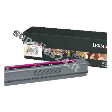 ORIGINAL Lexmark toner magenta X925H2MG X925 ~7500 PAGINE cartuccia di stampa regolare in vendita su tonersshop.it