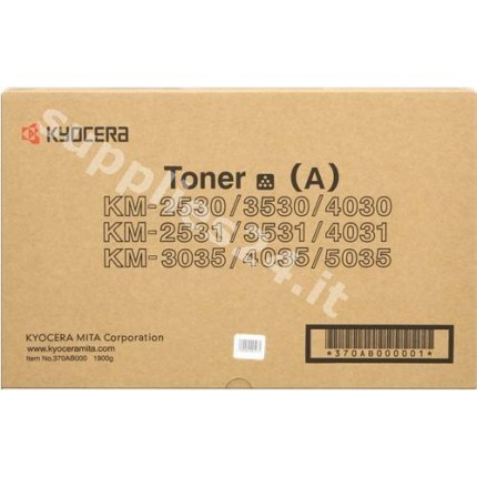 ORIGINAL Mita toner nero 370AB000 1T02BJ0SG0 ~34000 PAGINE in vendita su tonersshop.it