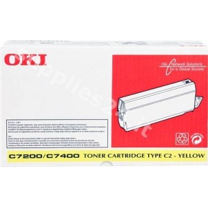 ORIGINAL OKI toner giallo 41304209 Typ C2 gelb ~10000 PAGINE in vendita su tonersshop.it