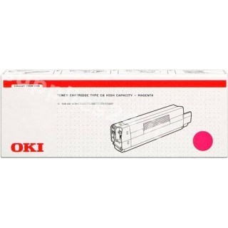 ORIGINAL OKI toner magenta 42127406 Type C6m ~5000 PAGINE in vendita su tonersshop.it