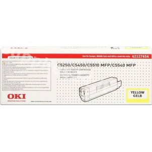 ORIGINAL OKI toner giallo 42127454 ~5000 PAGINE in vendita su tonersshop.it