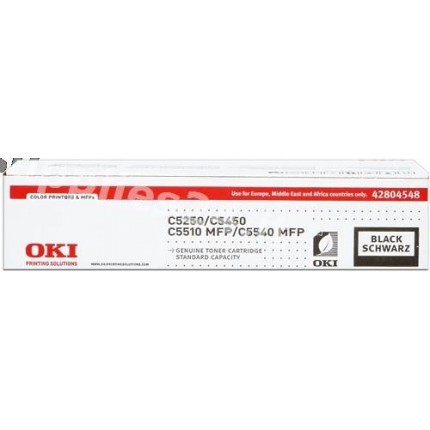 ORIGINAL OKI toner nero 42804548 ~3000 PAGINE in vendita su tonersshop.it