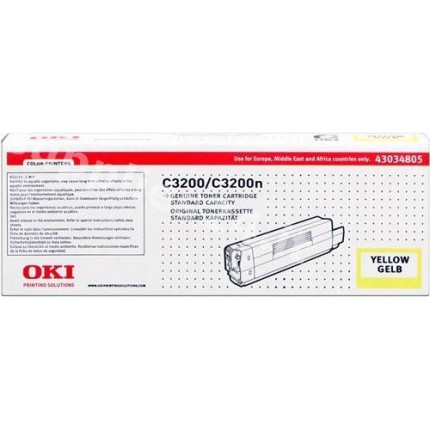 ORIGINAL OKI toner giallo 43034805 ~1500 PAGINE in vendita su tonersshop.it