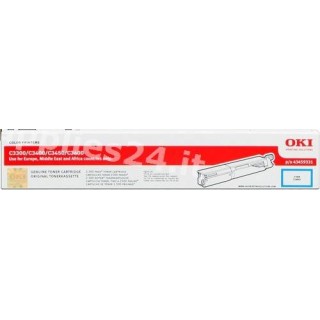 ORIGINAL OKI toner ciano 43459331 ~2500 PAGINE in vendita su tonersshop.it