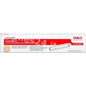 ORIGINAL OKI toner nero 43640302 ~2000 PAGINE in vendita su tonersshop.it