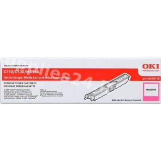 ORIGINAL OKI toner magenta 44250718 ~1500 PAGINE in vendita su tonersshop.it