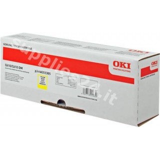 ORIGINAL OKI toner giallo 44315305 ~6000 PAGINE in vendita su tonersshop.it