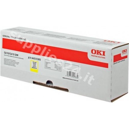 ORIGINAL OKI toner giallo 44315305 ~6000 PAGINE in vendita su tonersshop.it