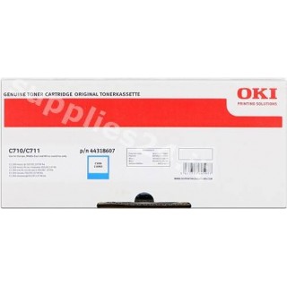 ORIGINAL OKI toner ciano 44318607 ~11500 PAGINE in vendita su tonersshop.it