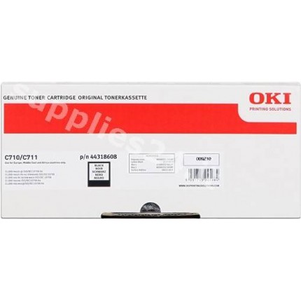 ORIGINAL OKI toner nero 44318608 ~11000 PAGINE in vendita su tonersshop.it