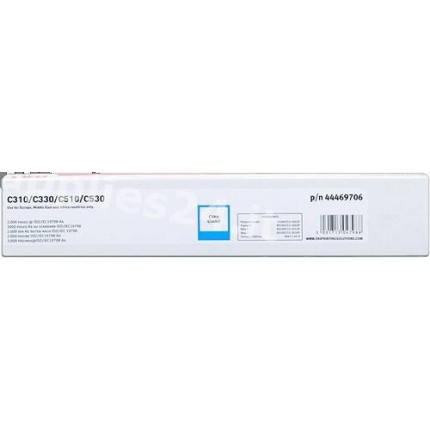ORIGINAL OKI toner ciano 44469706 ~2000 PAGINE in vendita su tonersshop.it