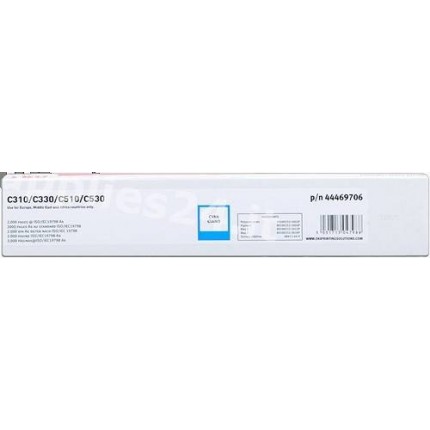 ORIGINAL OKI toner ciano 44469706 ~2000 PAGINE in vendita su tonersshop.it