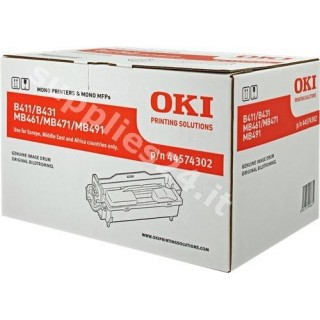 ORIGINAL OKI Tamburo nero 44574302 ~25000 PAGINE in vendita su tonersshop.it