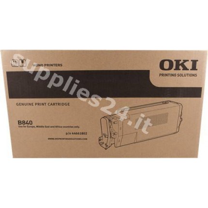 ORIGINAL OKI toner nero 44661802 ~20000 PAGINE in vendita su tonersshop.it