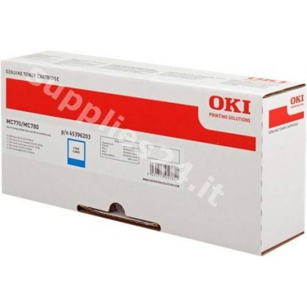 ORIGINAL OKI toner ciano 45396203 ~11500 PAGINE in vendita su tonersshop.it